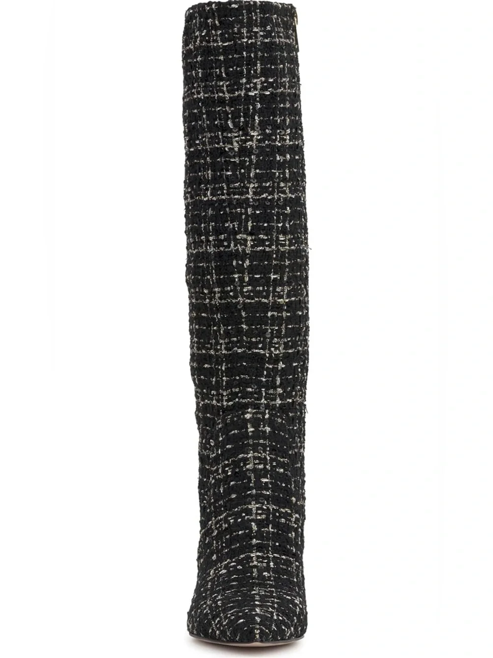 Jessica Simpson Black Tweed Over-the-Knee Boot